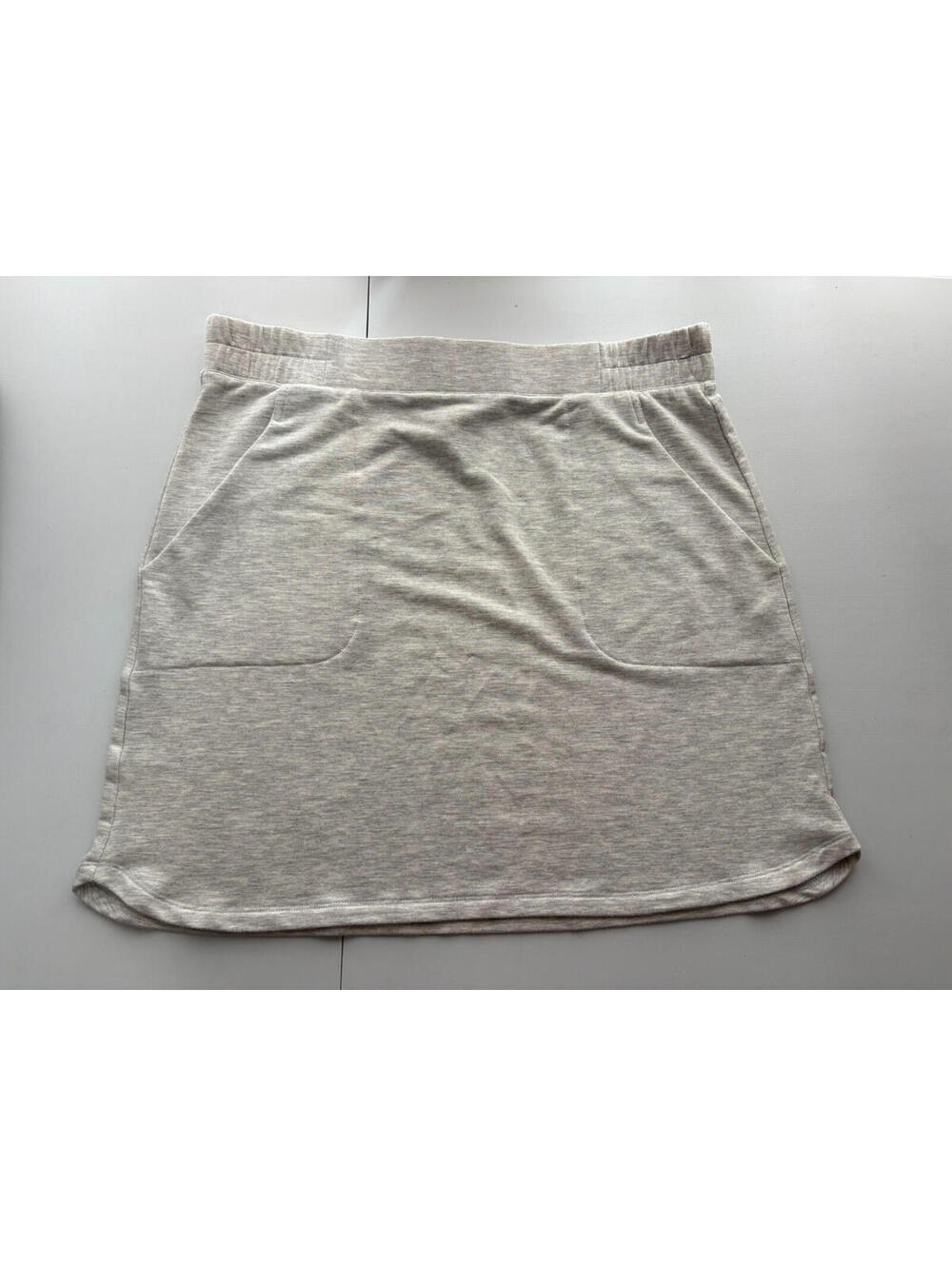 Zyia Active Women’s Skirt Size Large L Gray Stretch Elastic Waist